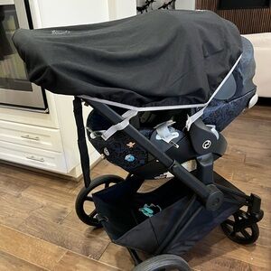Baby stroller universal sun shade